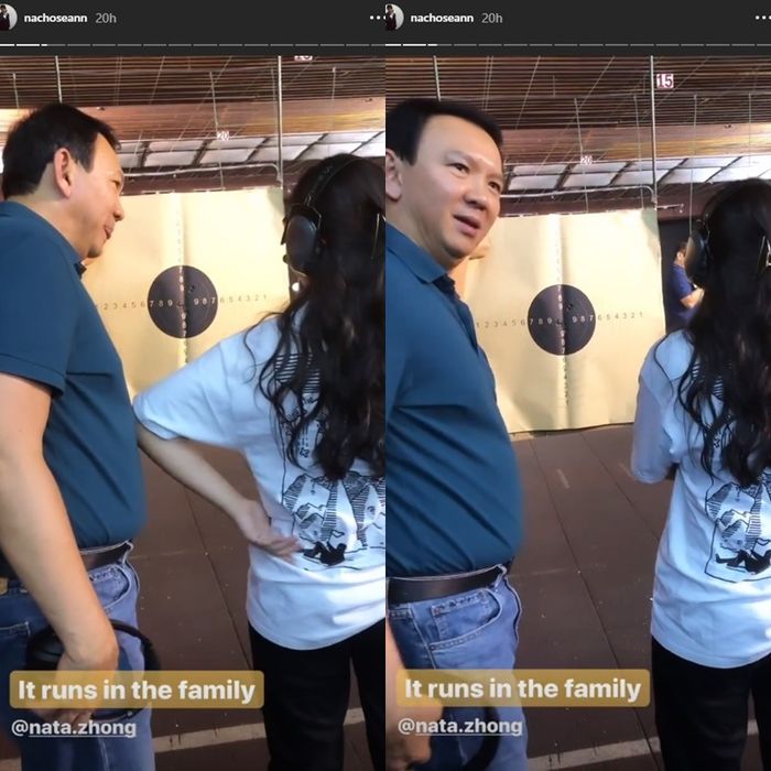 Momen manis Ahok memuji habis-habisan Nathania Purnama