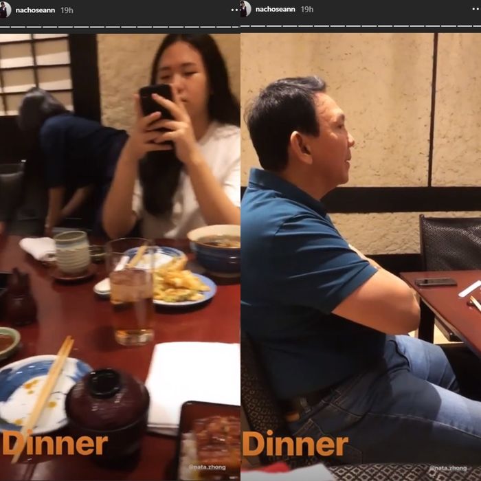 Momen manis Ahok dan anak-anaknya dengan Veronica Tan