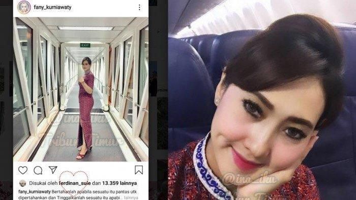 Fany Kurniawaty saat Bertugas, Mata Indah dan Lesung Pipit Mempesona.
