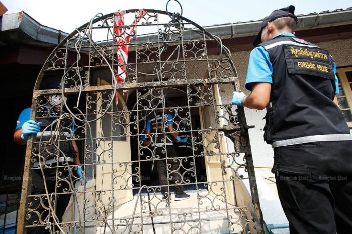 Rumah di mana Ongwisit tinggal dan menyembunyikan pembunuhannya.