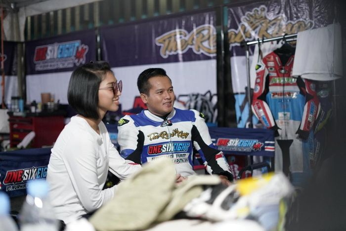 Cinta Bersemi di Arena Motorcross, Mevans Sanggramawijaya dan Littarahma