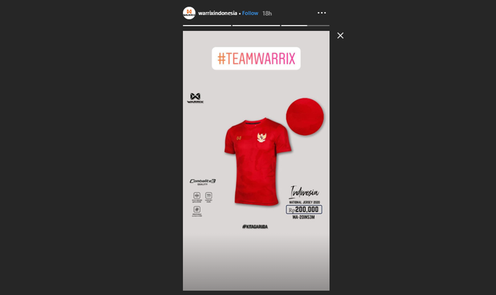 Bocoran Desain  Terbaru Jersey  Timnas  Indonesia  Buatan 