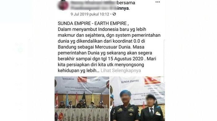Postingan soal Sunda Empire. 