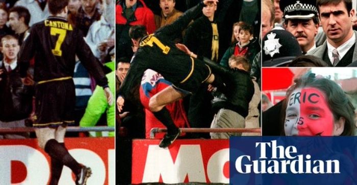 Insiden tendangan kungfu dari Eric Cantona kepada fan Crystal Palace merupakan satu dari lima insiden yang mengejutkan dalam sepakbola.