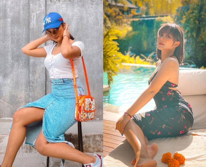 Penampilan Marion Jola yang modis dan seksi