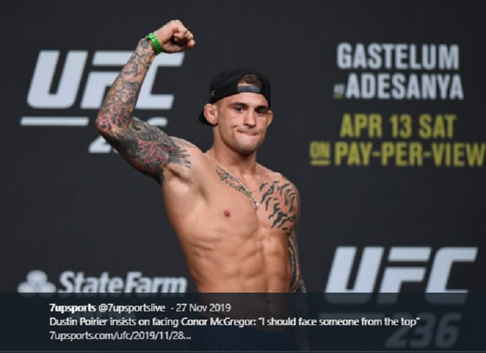 Petarung UFC kelas ringan, Dustin Poirier.