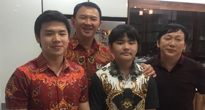 Ahok BTP dan keluarga