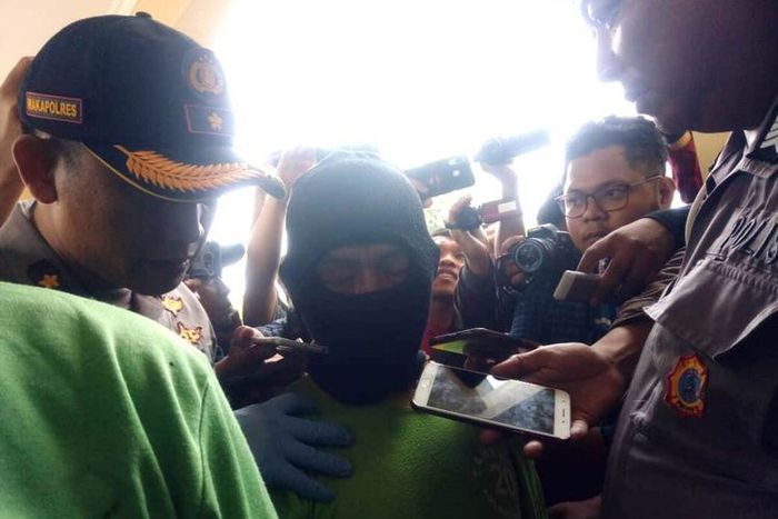 
Sarif, pelaku pencabulan dan penculikan bocah asal Cianjur.