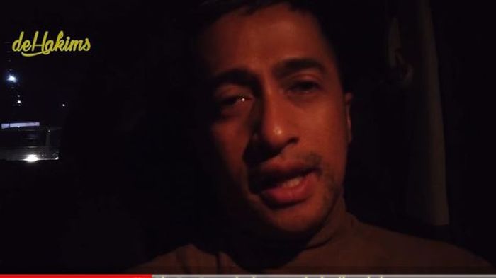 Irfan Hakim berkaca-kaca menceritakan kesedihan yang dialami Panji Petualang yang terus disalahkan