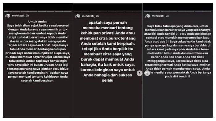 Mehdi Zati Kesal Terus Diusik Meski Sudah Bercerai 
