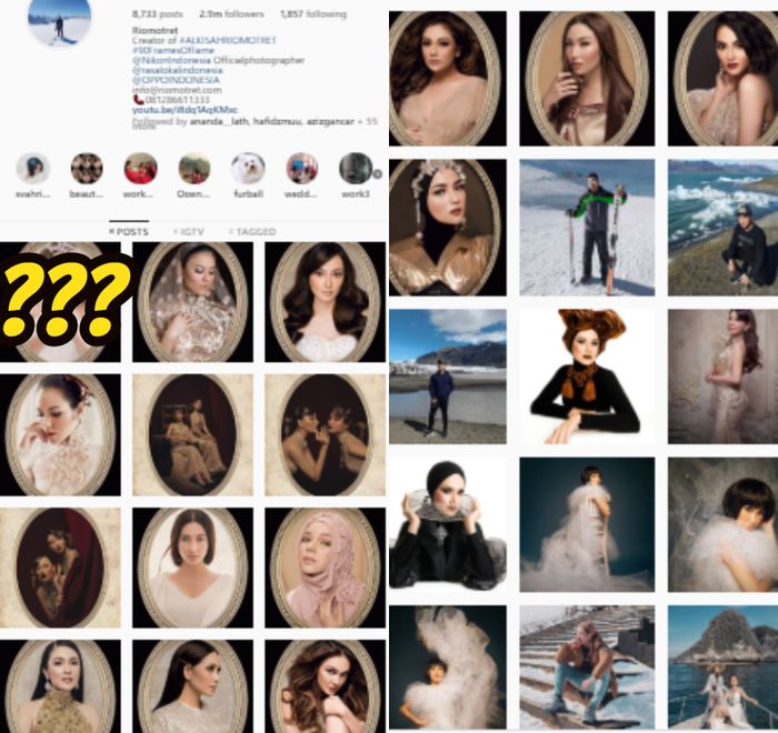 Deretan artis ternama dalam Beauty in Frame karya fotografer Rio Motret