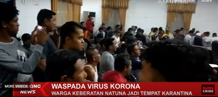 Warga Natuna geruduk gedung DPRD