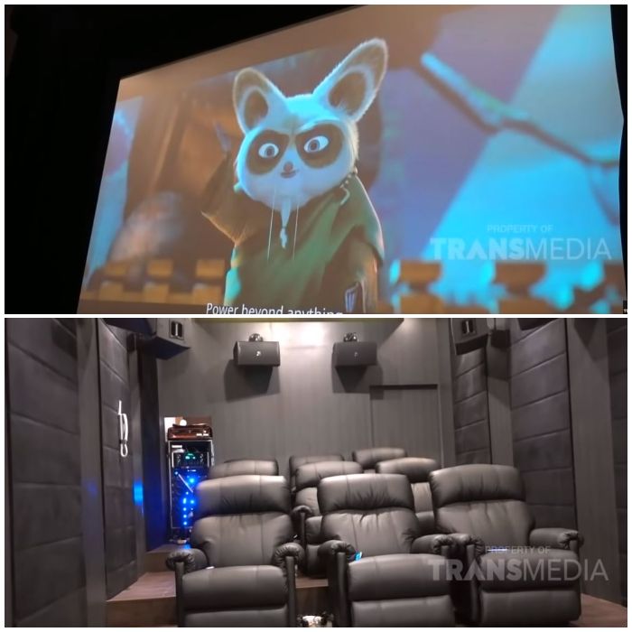 Bioskop mini di rumah Jordi Onsu