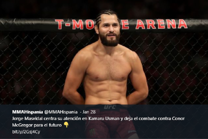 Petarung UFC, Jorge Masvidal.