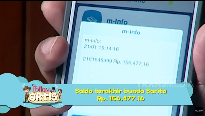 saldo ATM Sarita