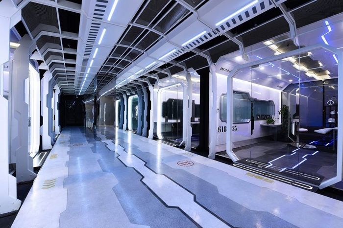 OMG practice room interior