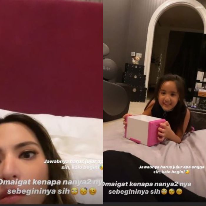 Mikhayla singgung ciuman bibir Nia Ramadhani