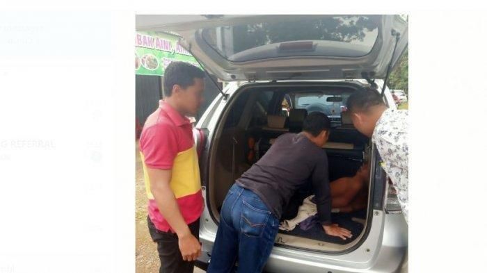 Musadi saat ditangkap polisi.