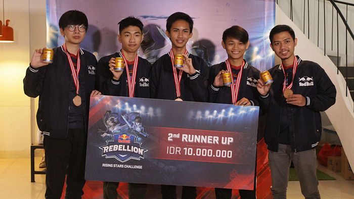 Putangers (Surabaya) third place in Red Bull Rebellion Rising Star Challenge