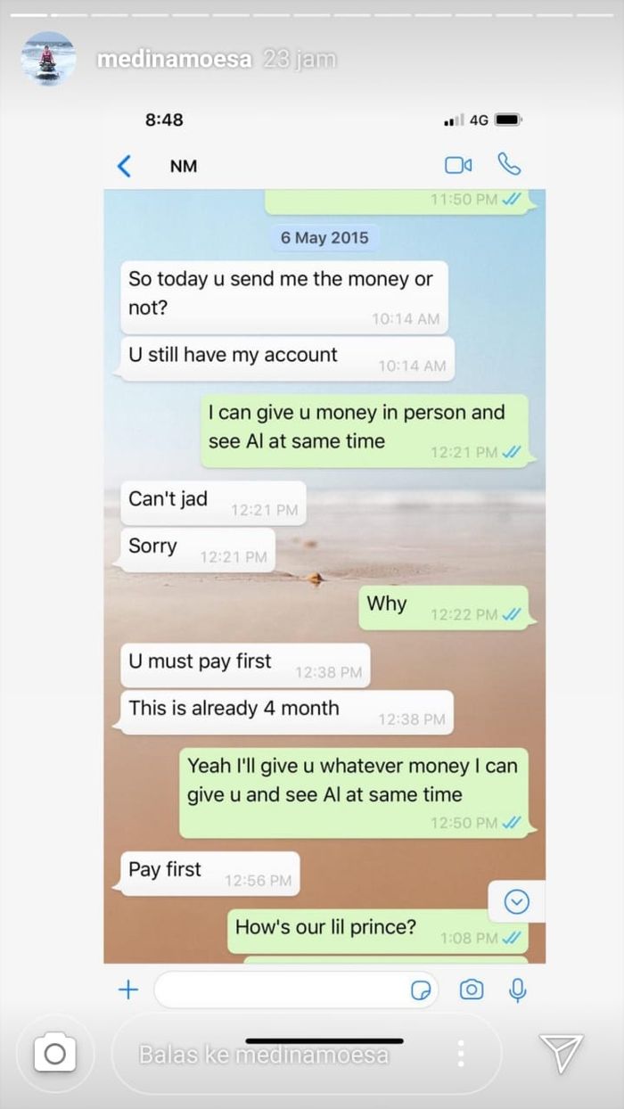 Isi chat Jad dan Nikita Mirzani