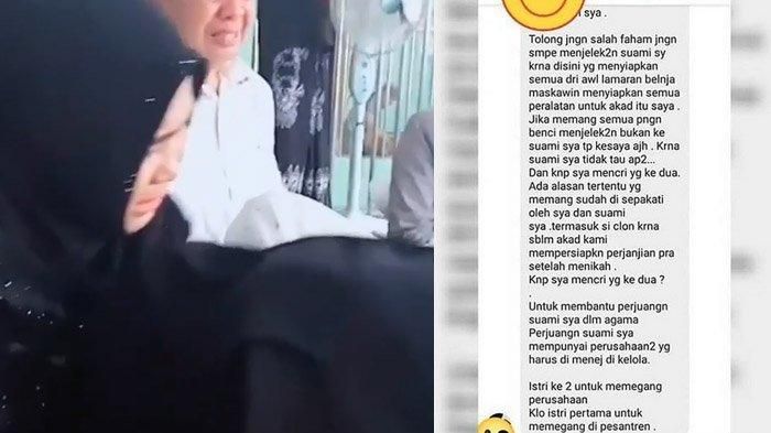 Video istri antar suami menikah lagi viral di media sosial, di antaranya Facebook, Instagram dan YouTube