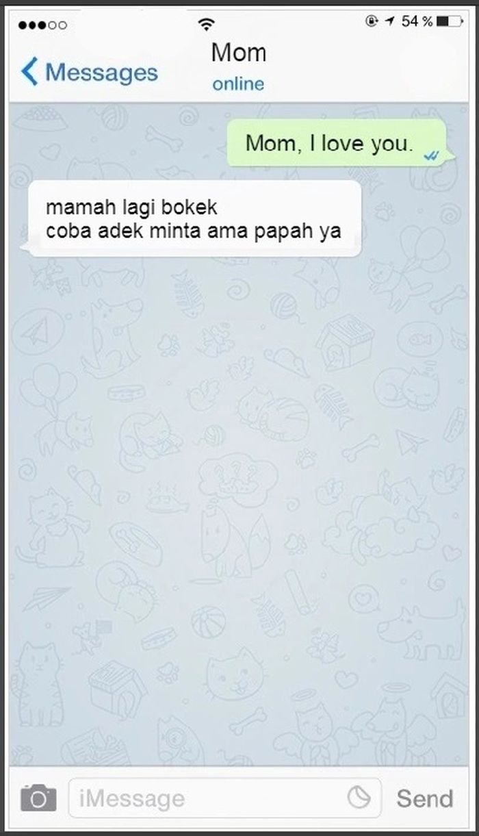 Chat Antara Anak Dan Orang Tua Ini Kocak Banget