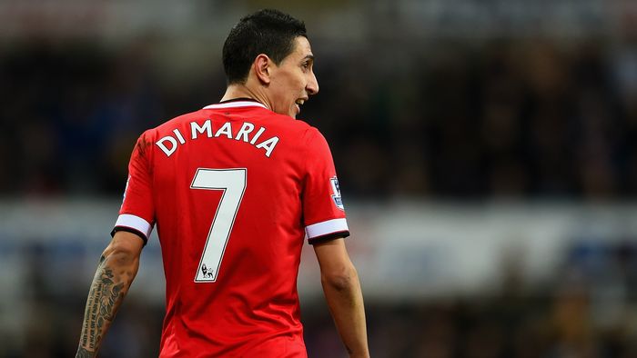 Angel Di Maria saat di Manchester United