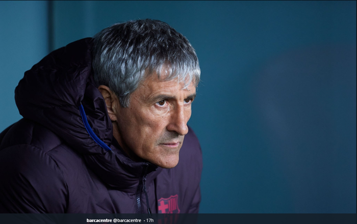 Pelatih Barcelona, Quique Setien