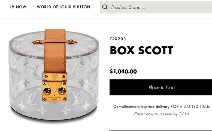 Louis Vuitton Box Scoot