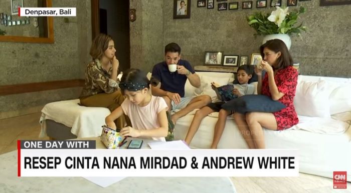 Tangkap layar keluarga <a href='https://kupang.tribunnews.com/tag/nana-mirdad' title='Nana Mirdad'>Nana Mirdad</a> dan Andrew White