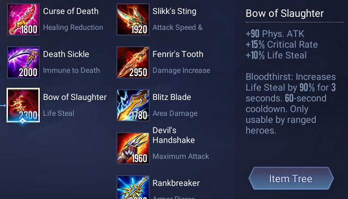 Bow Of Slaughter - AOV