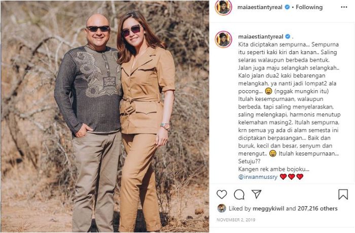 Maia Estianty dan Irwan Mussry