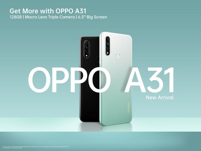 oppo a31 triple camera