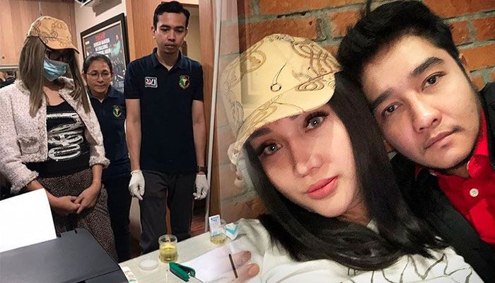Lucinta Luna diamankan petugas Satres Narkoba Polres Jakarta Barat, Selasa (11/2/2020) di apartemennya.