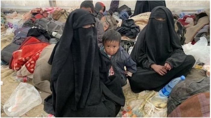 WNI eks ISIS di kamp pengungsi Al-Hol, Suriah Timur.