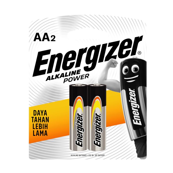 Tampilan Baterai AA terbaru dari Energizer Alkaline