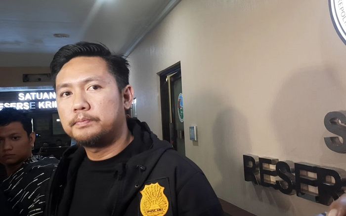Kanit II Satres Narkoba Jakarta Barat AKP Alan Maulana Mukarom saat dijumpai Grid.ID di Mapolres Metro Jakarta Barat, Selasa (11/2/2020). 