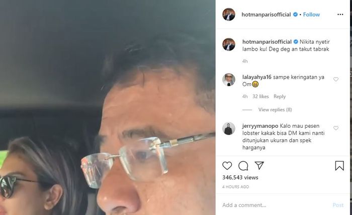 Bercanda Soal Ingin Miliki Anak dari Nikita Mirzani, Hotman Paris: Dia Perempuan yang Tepat Untuk Jadi Pengacara