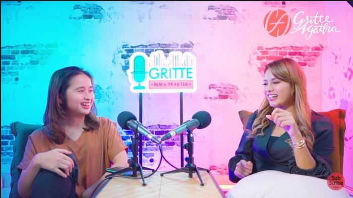 Ariel Hermansyah menceritakan tentang sikap jagoan Azriel lewat YouTube Gritte Agatha.
