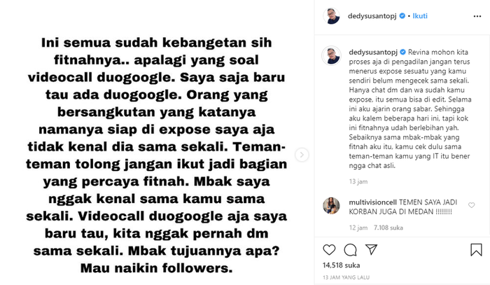 unggahan dedy susanto