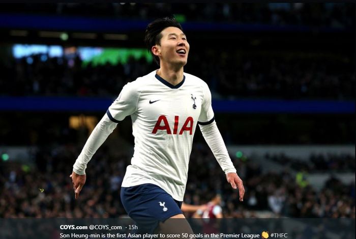 Winger Tottenham Hotspur, Son Heung-min.