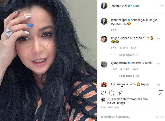 Rumah tangga Jennifer Jill dan Ajun Perwira diambang kehancuram