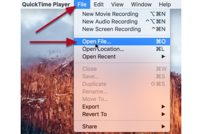 quicktime player for mac take video with audio