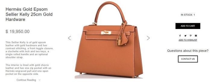 Tas mewah Selvi Ananda