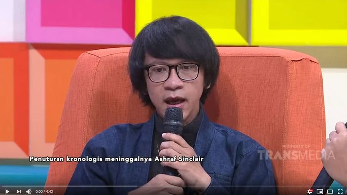 Aming beberkan kronologi meninggalnya Ashraf Sinclair dan trauma BCL.