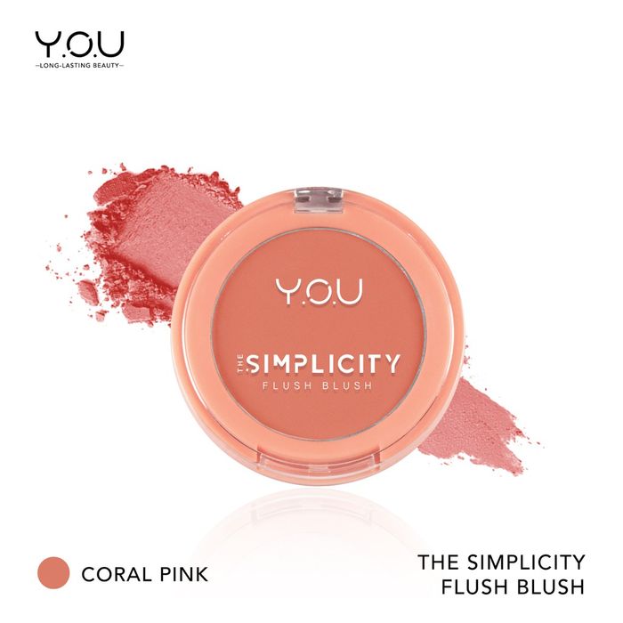 Y.O.U The Simplicity Flush Blush Coral Pink
