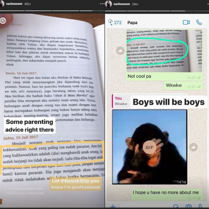 Nicholas Sean ungkap chat ayahnya