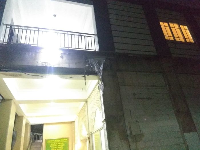 Sisi lain Yayasan Panti Asuhan Yatim Daarul Rahman di kawasan Pejaten Barat, Jakarta Selatan, Jumat (20/2/2020). 