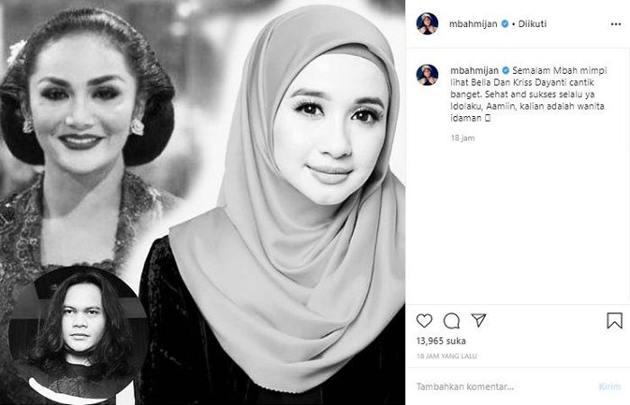 Postingan Mbah Mijan soal Krisdayanti dan Laudya Cynthia Bella