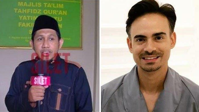 Kolase Tribun Style/Tangkap layar Youtube Silet dan Instagram Ashraf Sinclair, Ustaz Ahmad Habib dan Ashraf Sinclair.